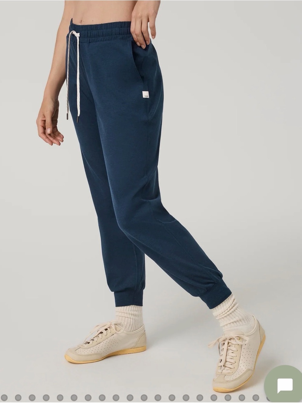 Vuori Performance Jogger in Blue Coast Heather M/L